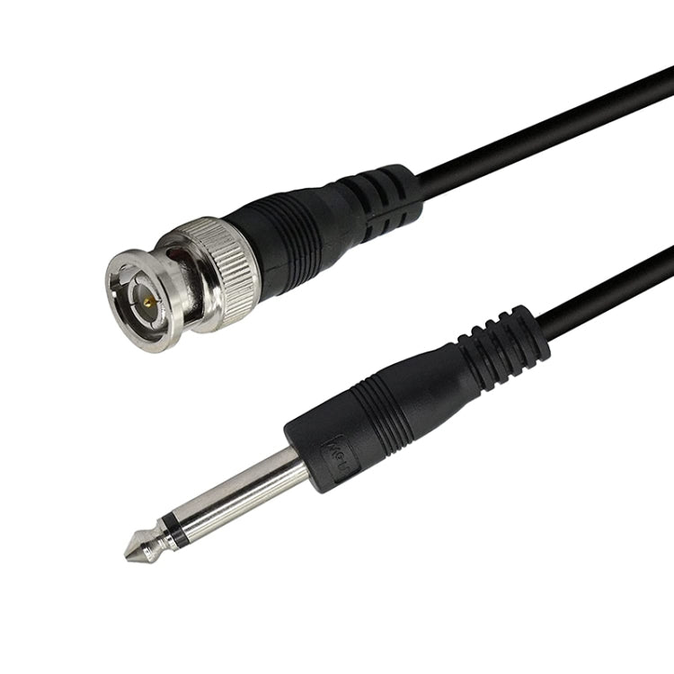 BNC Male To 6.35mm Plug Connection Cable, 1m, 2m, 3m BNC Male To 6.35mm Plug Connection Cable, 1m, 2m, 3m